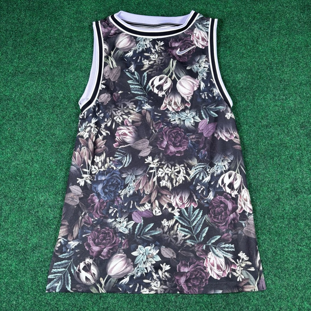 Nike Court Flex Tennis Dri Fit Dress / Paris print / Size Medium